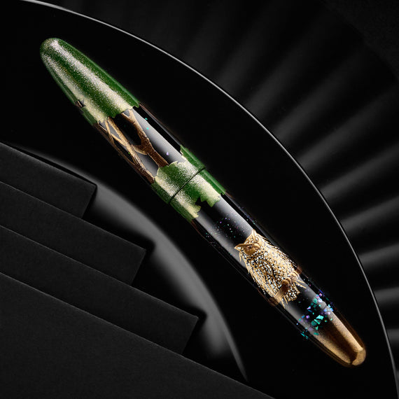 TACCIA Empress Maki-e Fountain Pen - Hidden Forest (Limited Edition)