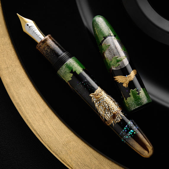 TACCIA Empress Maki-e Fountain Pen - Hidden Forest (Limited Edition)