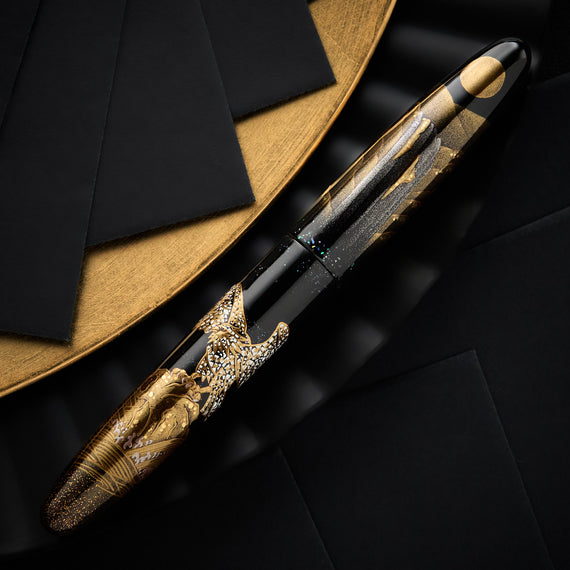 TACCIA Empress Maki-e Fountain Pen - Moonlit Falls (Limited Edition)