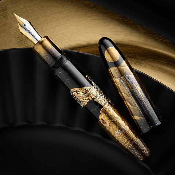 TACCIA Empress Maki-e Fountain Pen - Moonlit Falls (Limited Edition)