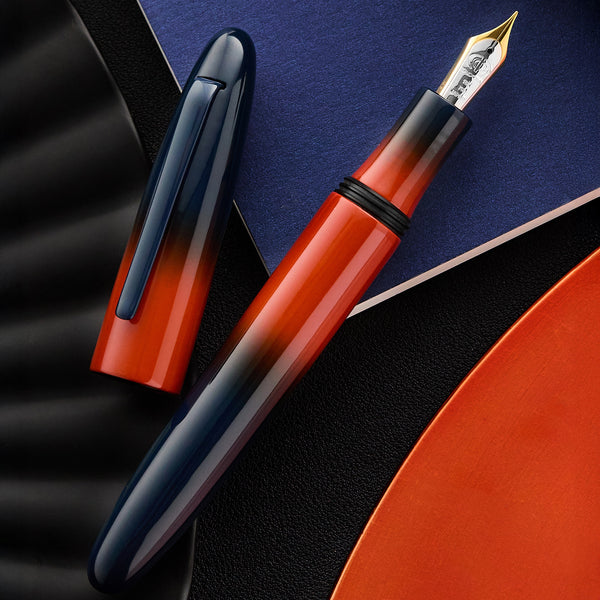 Askul Red pen ”FUJIYA special edition” Zig Opaque Pen - Super Fine (OP-005)