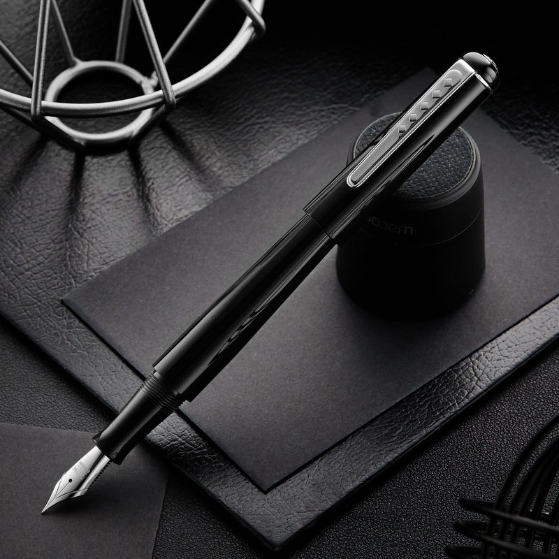 Tom Hessin Charles Fountain Pen - Birmingham Noir