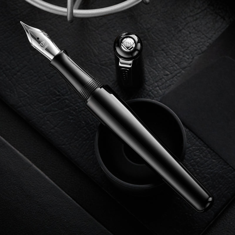 Tom Hessin Charles Fountain Pen - Birmingham Noir