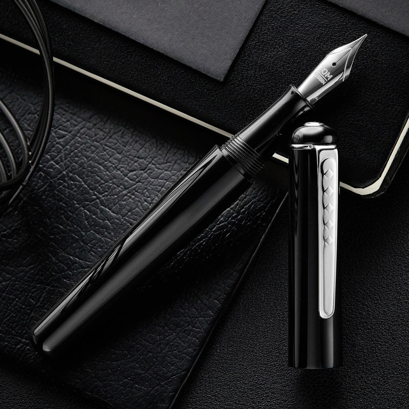 Tom Hessin Charles Fountain Pen - Birmingham Noir