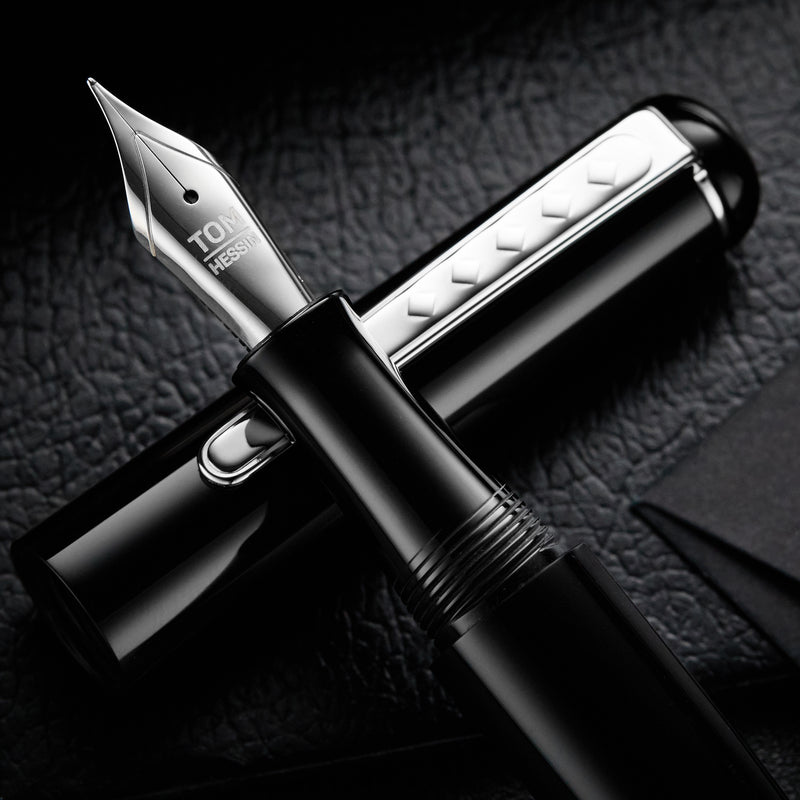 Tom Hessin Charles Fountain Pen - Birmingham Noir