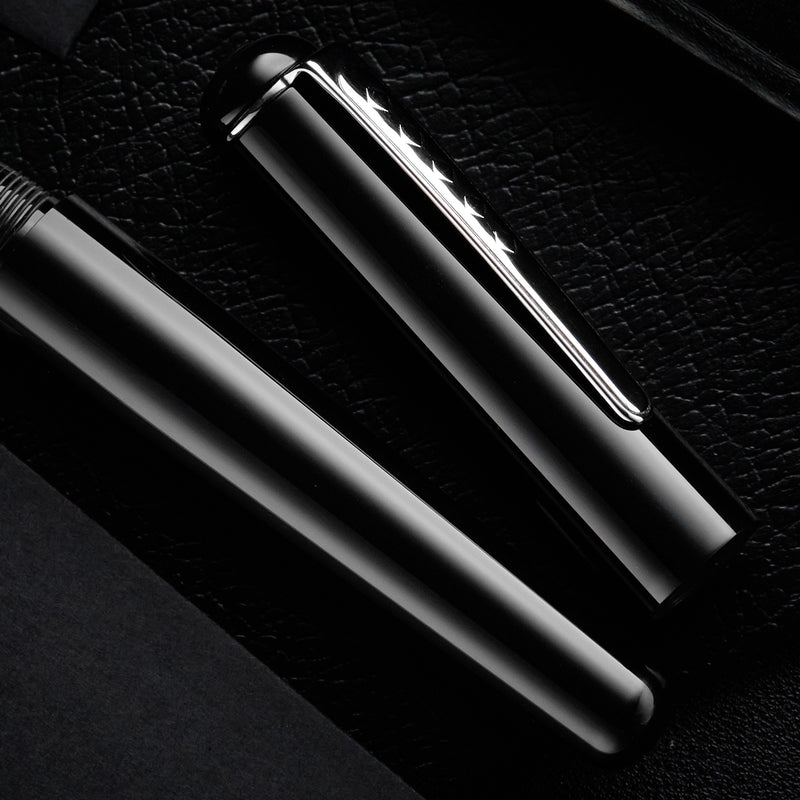 Tom Hessin Charles Fountain Pen - Birmingham Noir
