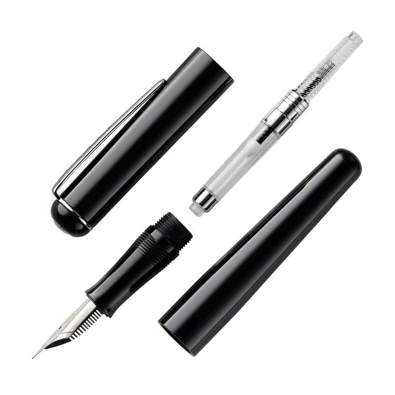 Tom Hessin Charles Fountain Pen - Birmingham Noir