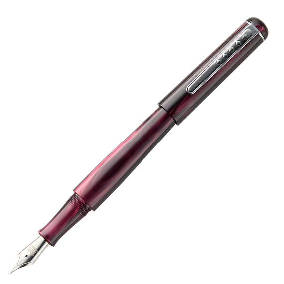 Tom Hessin Charles Fountain Pen - Castle Claret