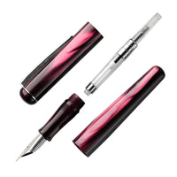 Tom Hessin Charles Fountain Pen - Castle Claret