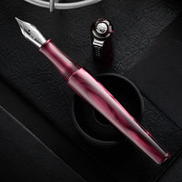 Tom Hessin Charles Fountain Pen - Castle Claret
