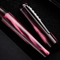 Tom Hessin Charles Fountain Pen - Castle Claret