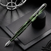 Tom Hessin Charles Fountain Pen - Highland Green