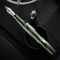 Tom Hessin Charles Fountain Pen - Highland Green