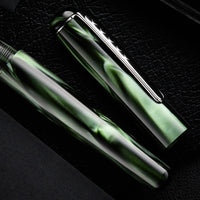 Tom Hessin Charles Fountain Pen - Highland Green