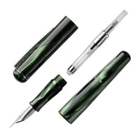 Tom Hessin Charles Fountain Pen - Highland Green