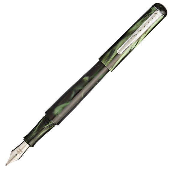 Tom Hessin Charles Fountain Pen - Highland Green