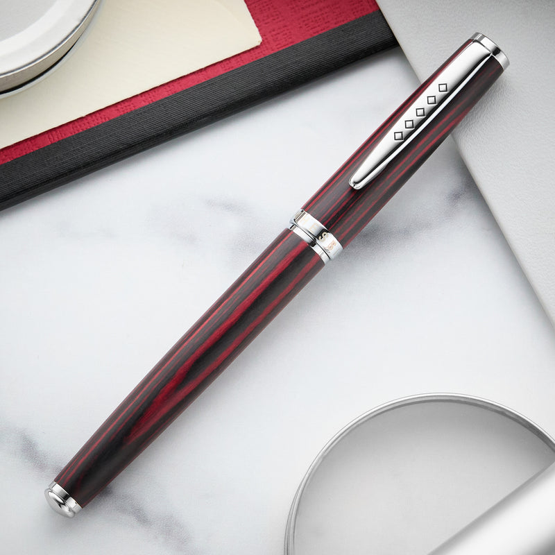Tom Hessin Edinburgh Fountain Pen - Forth Bridge Red