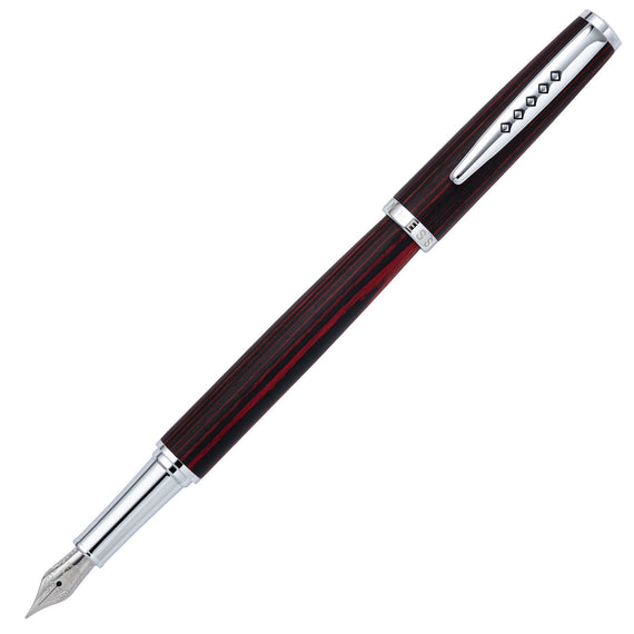 Tom Hessin Edinburgh Fountain Pen - Forth Bridge Red