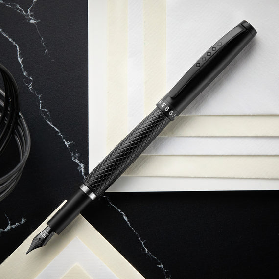 Tom Hessin Magnetic Series Fountain Pen - Carbon Steel