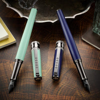 Tom Hessin Rebel Fountain Pen - Cambridge Blue