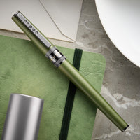 Tom Hessin Rebel Fountain Pen - Garrison Green