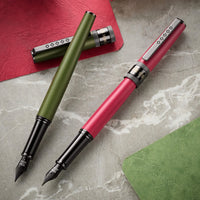 Tom Hessin Rebel Fountain Pen - Jewellers Rouge
