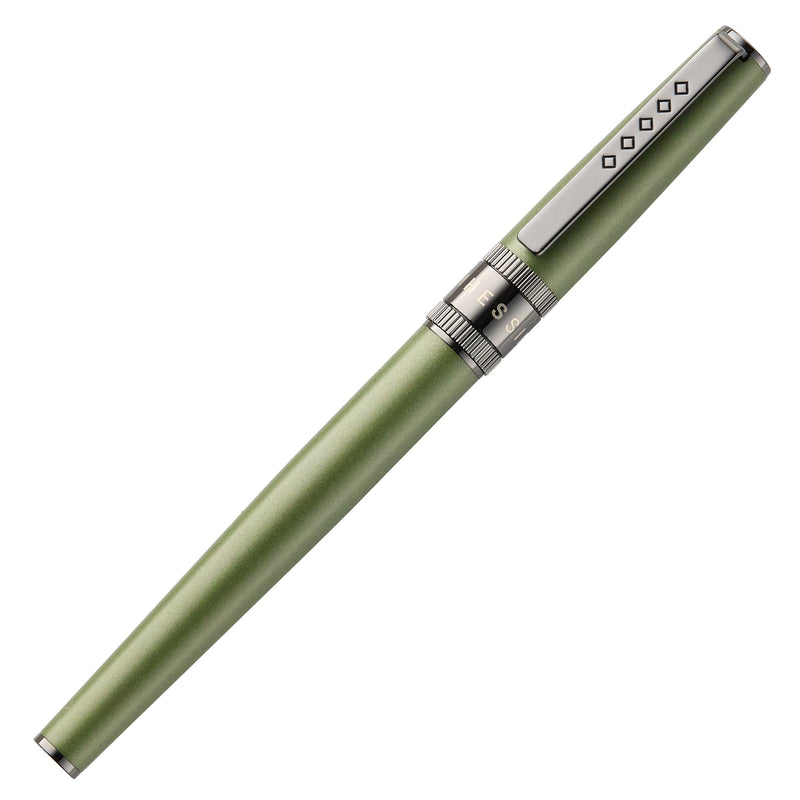 Tom Hessin Rebel Fountain Pen - Garrison Green