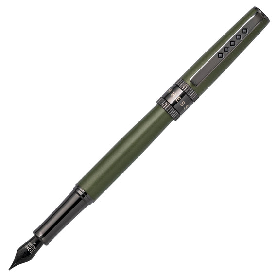Tom Hessin Rebel Fountain Pen - Garrison Green