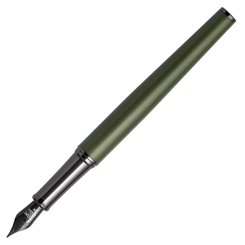 Tom Hessin Rebel Fountain Pen - Garrison Green