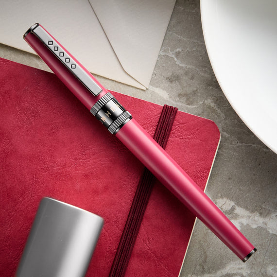 Tom Hessin Rebel Fountain Pen - Jewellers Rouge