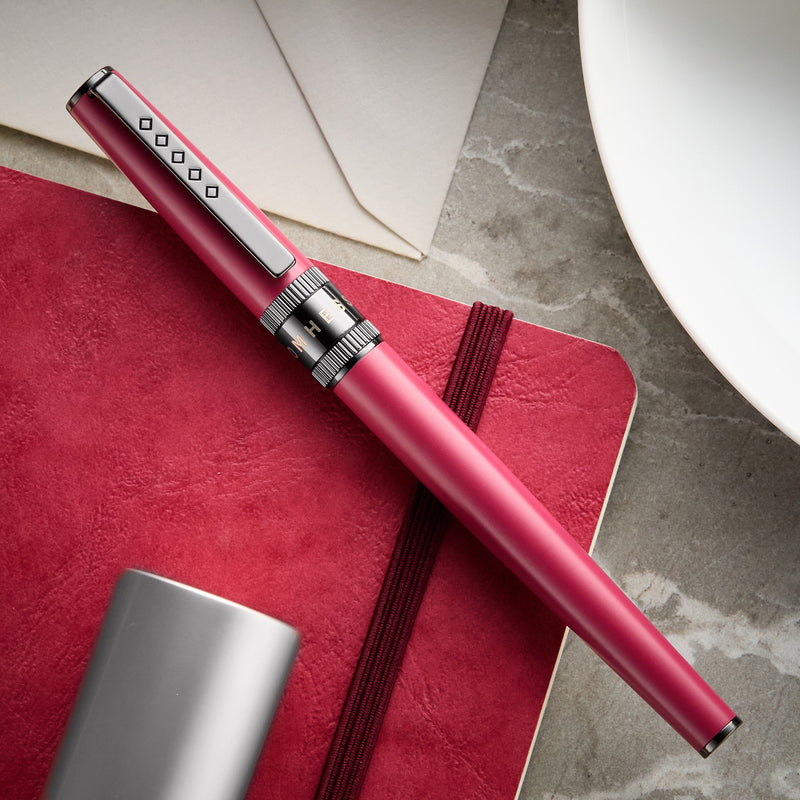 Tom Hessin Rebel Fountain Pen - Jewellers Rouge