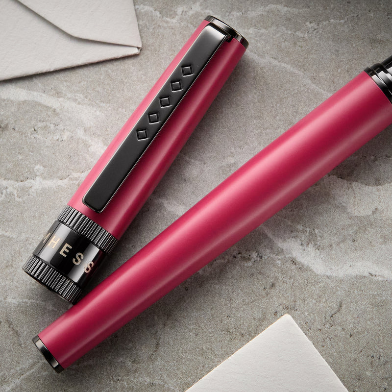 Tom Hessin Rebel Fountain Pen - Jewellers Rouge