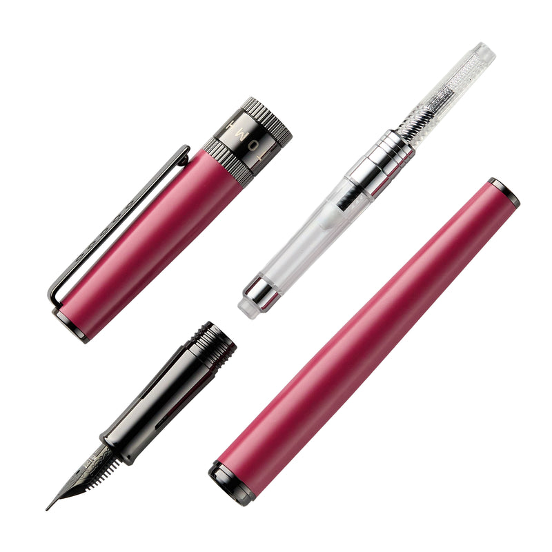 Tom Hessin Rebel Fountain Pen - Jewellers Rouge