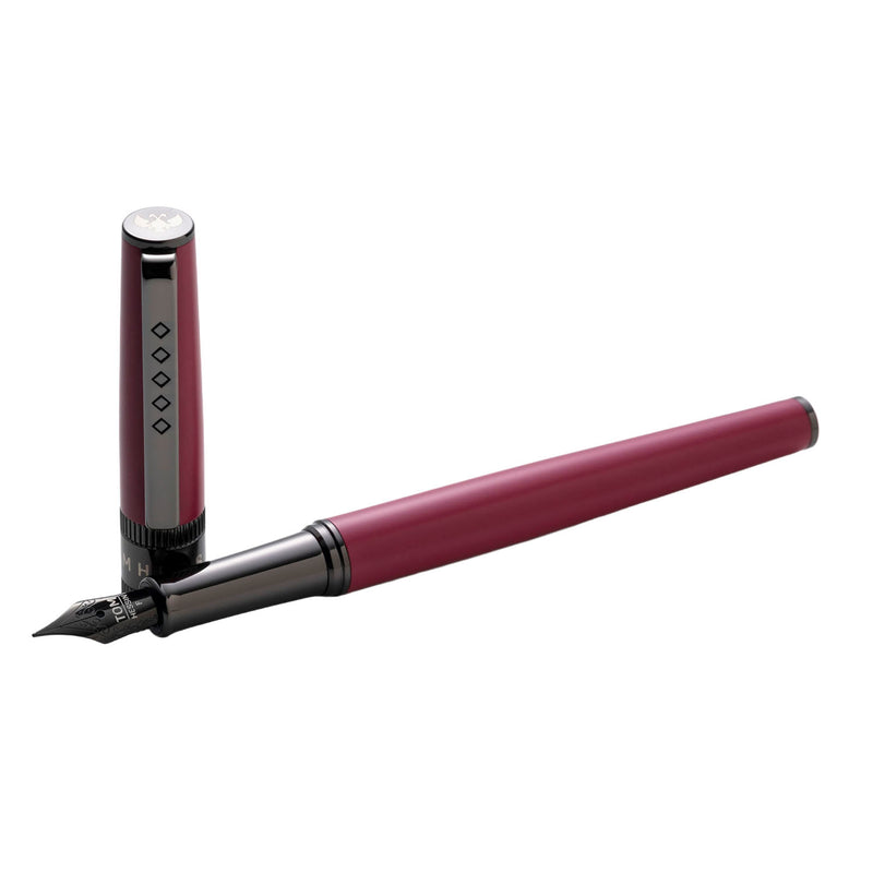 Tom Hessin Rebel Fountain Pen - Jewellers Rouge