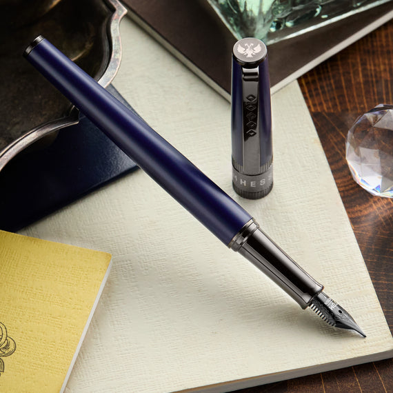 Tom Hessin Rebel Fountain Pen - Oxford Blue