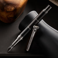 Tom Hessin Revolution Fountain Pen - Charcoal