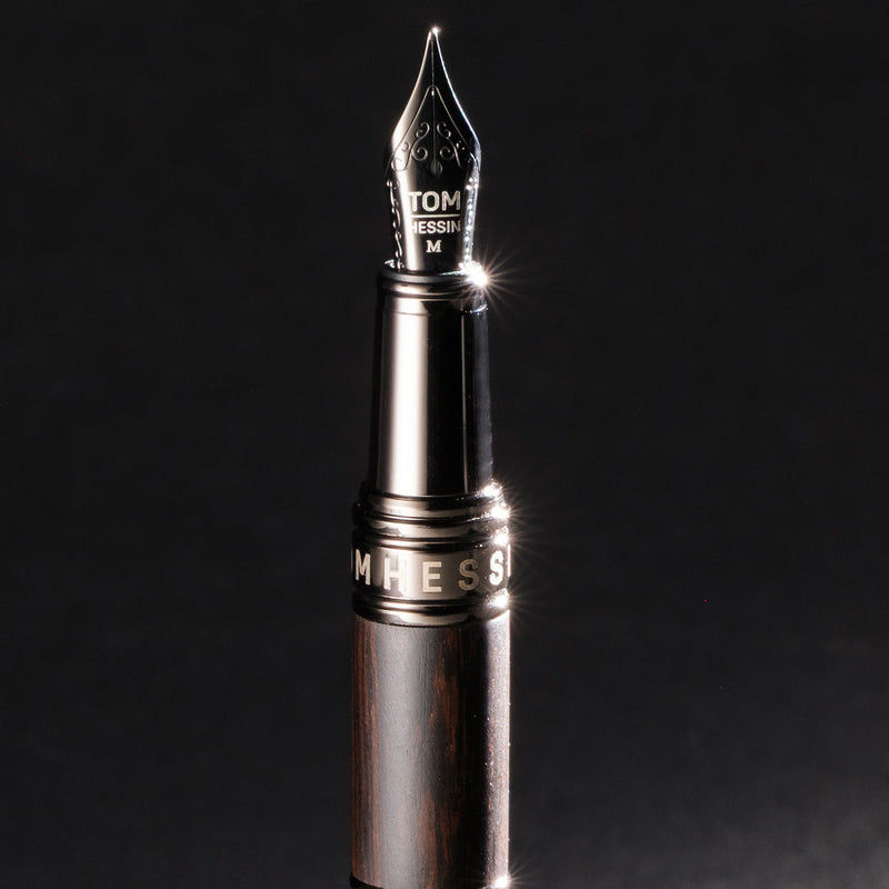 Tom Hessin Revolution Fountain Pen - Charcoal