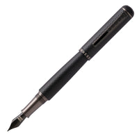 Tom Hessin Charles 1870 Gherkin Fountain Pen - All Black