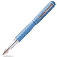 Tom Hessin Charles 1870 Gherkin Fountain Pen - Sky Blue