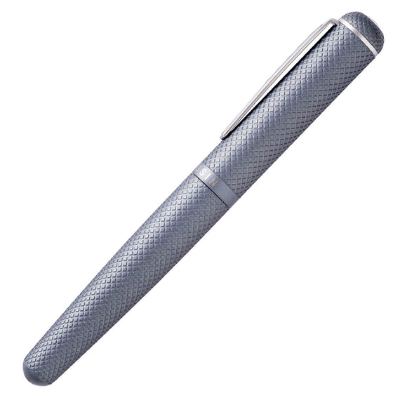 Tom Hessin Charles 1870 Gherkin Fountain Pen - Monument Grey
