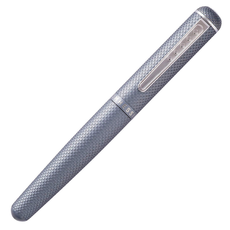 Tom Hessin Charles 1870 Gherkin Fountain Pen - Monument Grey