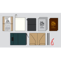Traveler's Notebook - 20th Anniversary Card Size Set Black (Special Edition)