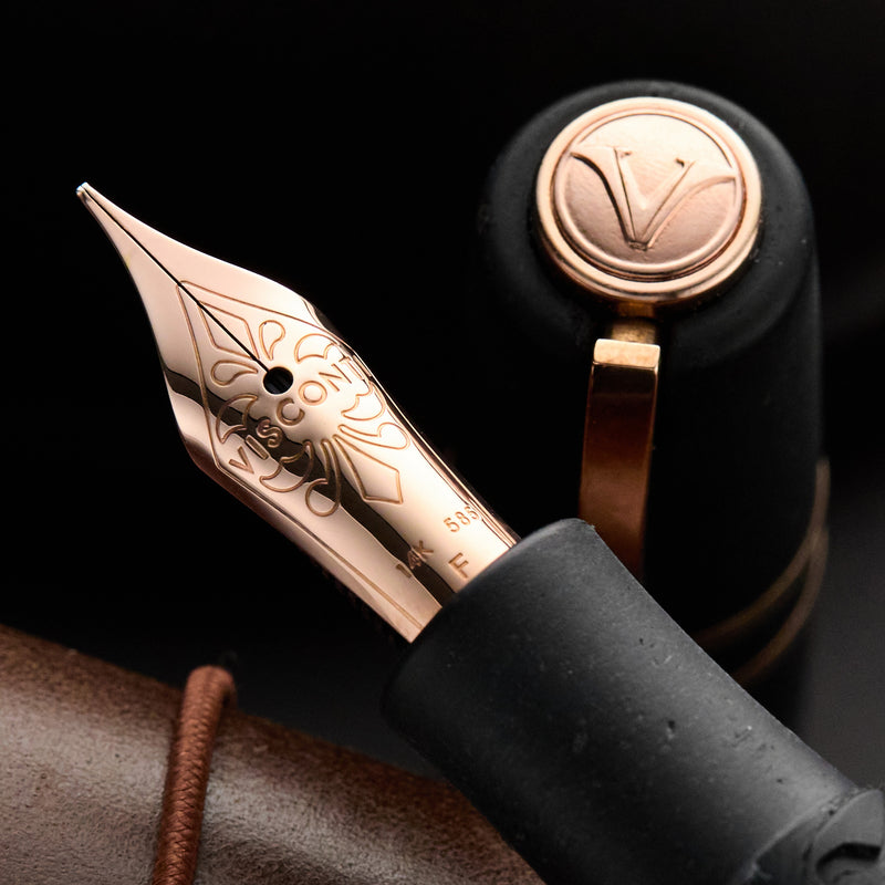 Visconti Homo Sapiens Fountain Pen - Bronze Age (14k Nib)