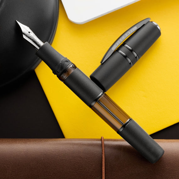 Visconti Homo Sapiens Fountain Pen - Dark Crystal (14k Nib)
