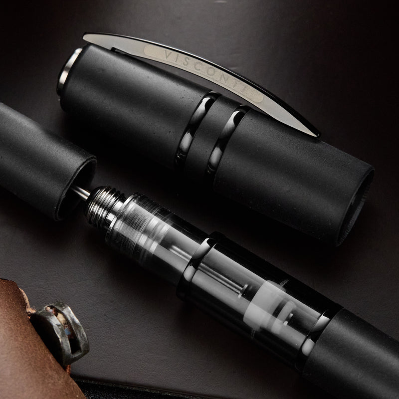 Visconti Homo Sapiens Fountain Pen - Dark Crystal (14k Nib)