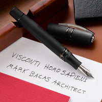 Visconti Homo Sapiens Fountain Pen - Dark Age (Custom Nib Grind)