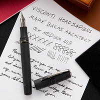 Visconti Homo Sapiens Fountain Pen - Dark Age (Custom Nib Grind)
