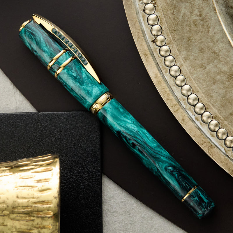 Visconti Homo Sapiens Fountain Pen - Dark Emerald (Limited Edition)