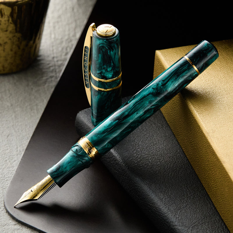 Visconti Homo Sapiens Fountain Pen - Dark Emerald (Limited Edition)