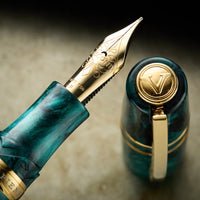 Visconti Homo Sapiens Fountain Pen - Dark Emerald (Limited Edition)